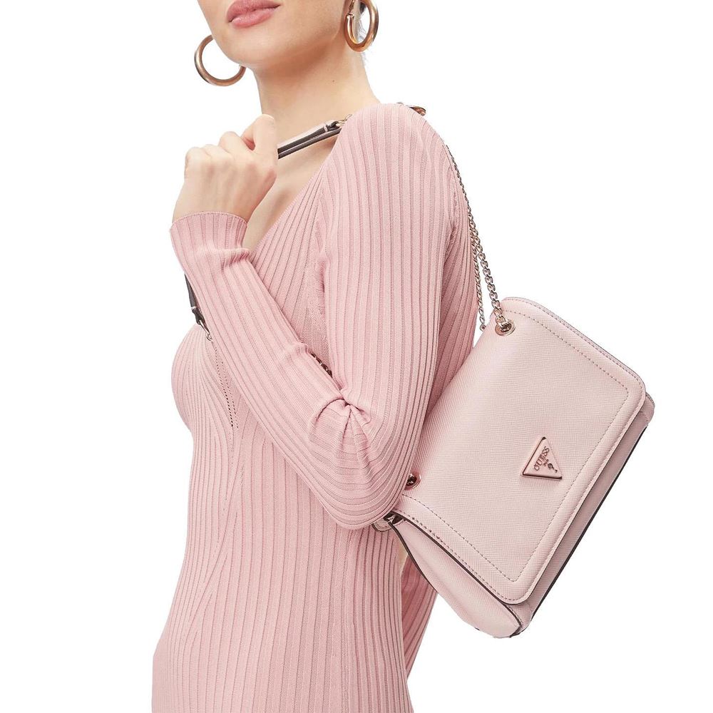 Shoulder Bag Guess Noelle ZG787921 Light Rose