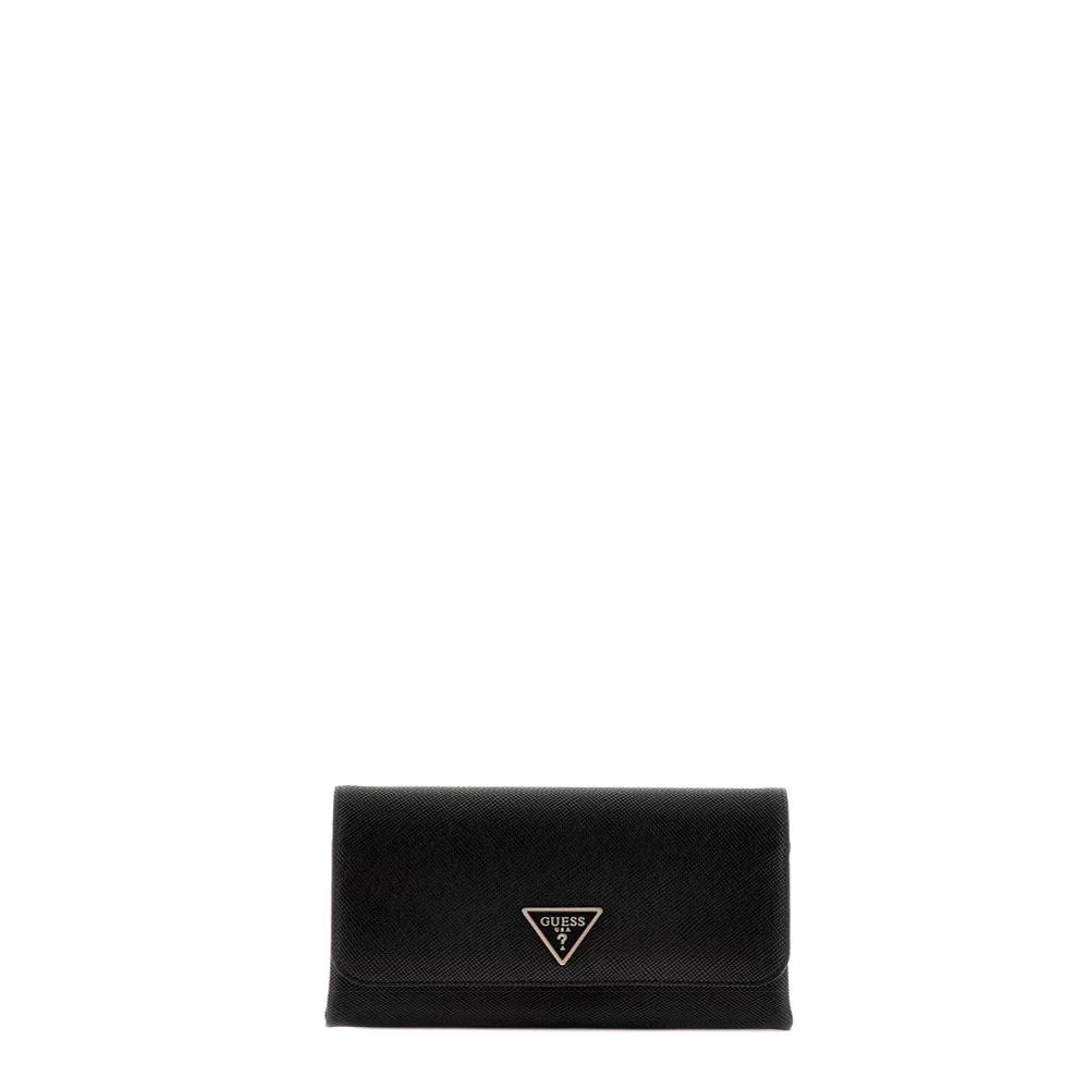 Clutch bag with card holder Guess Noelle ZG787975 Black Bags Vendita borse in pelle e accessori moda a Coriano di Rimini Pelletteria Casadei