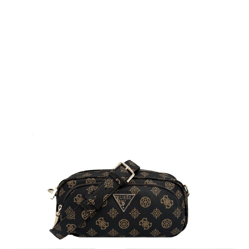 GUESS Power Play Borsa Grande Tech Tote In Poliuretano – Con Pochette Interna Rimovibile – Oro Lucido - 5
