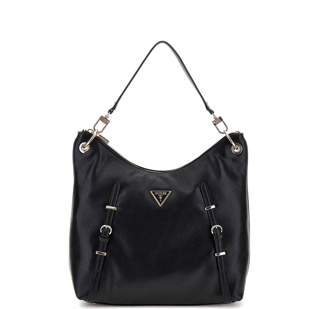 Shoulder Bag with Shoulder Strap Guess Levia Line BS850103 Black