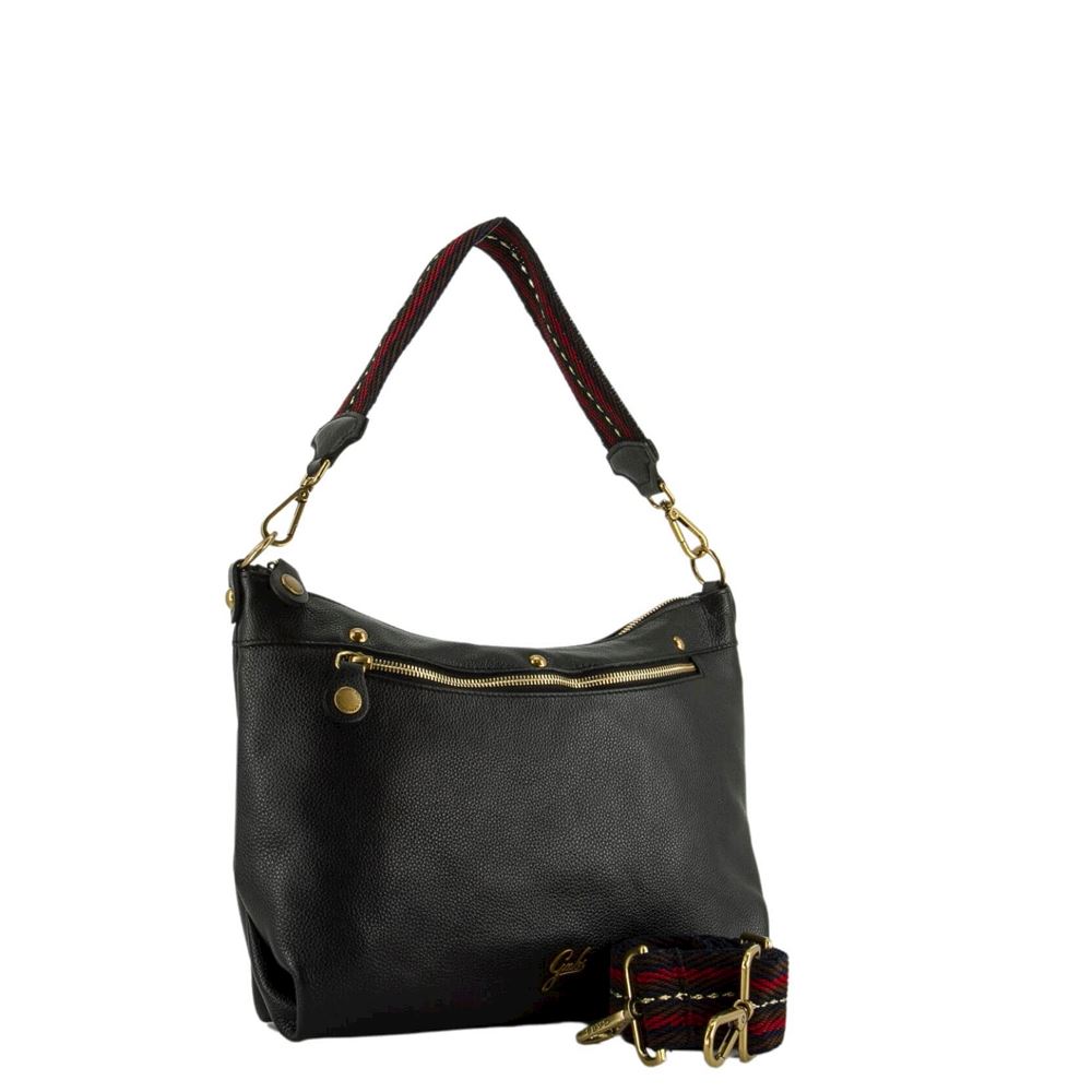 Handbag with long shoulder strap sale