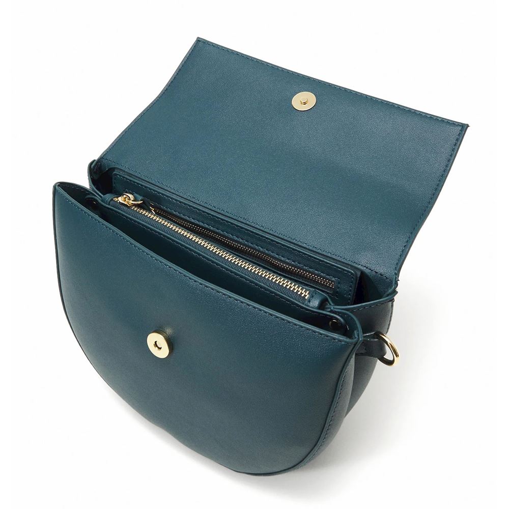 Sac VALENTINO Bigs Flap Bag Turquoise - Neuf Avec étiquettes - Cuir Synthétique - Italie