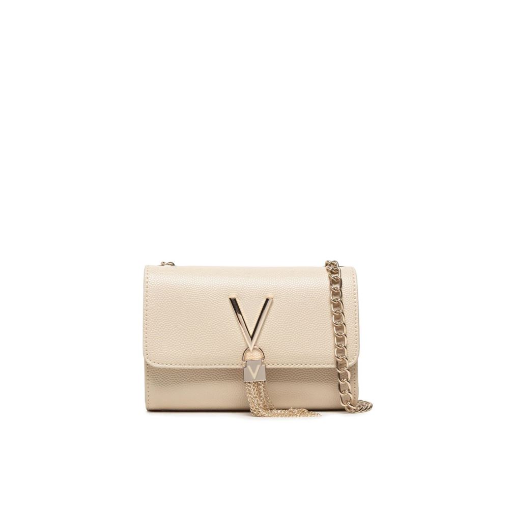 Clutch Small Shoulder bag Valentino By Mario Valentino VBS1R403G Beige