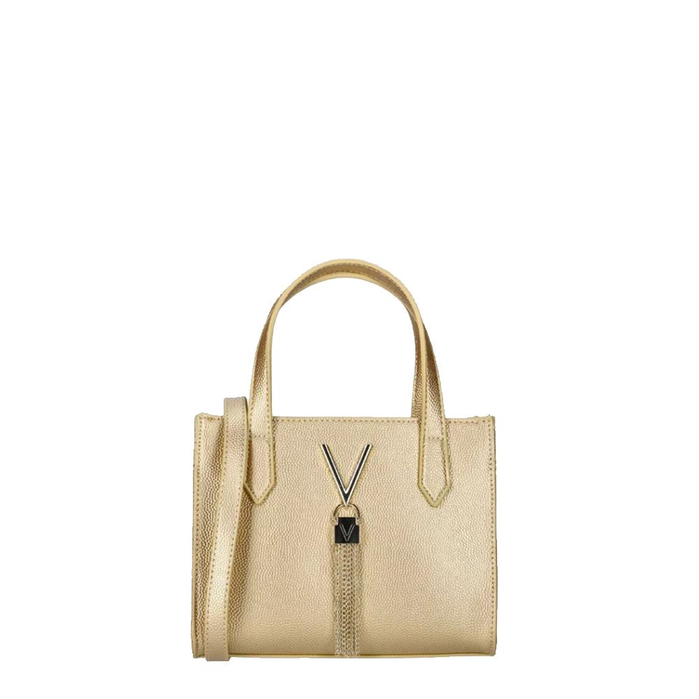 Small Shouder Bag Valentino by Mario Valentino Divina VBS1R415G Gold