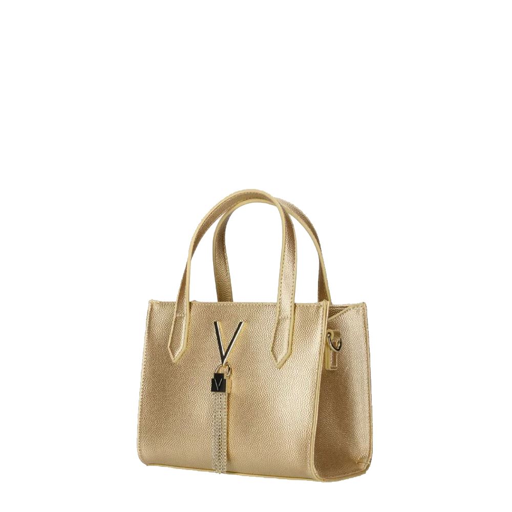 Small Shouder Bag Valentino by Mario Valentino Divina VBS1R415G Gold