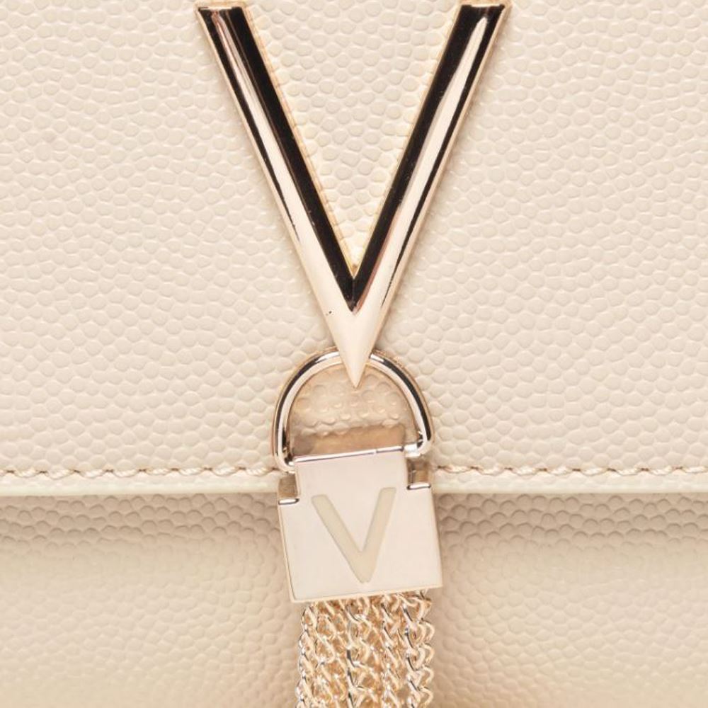 Clutch Grande Valentino by Mario Valentino Divina VBS1R401G Beige