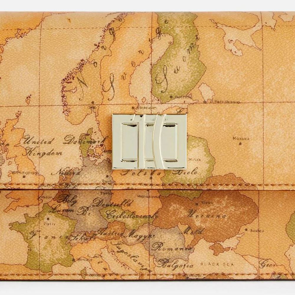 Geo Classic Alviero Martini Mappa Geo Classic Wallet with coin pocket  Alviero Martini 1ᴬ Classe