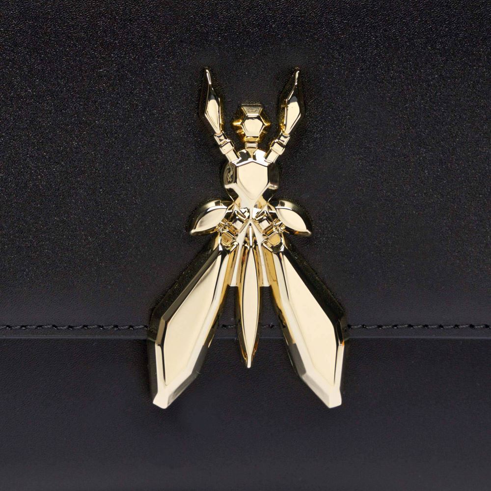 Clutch Patrizia Pepe Leather 8B0229/L061 K103 Nero Bags