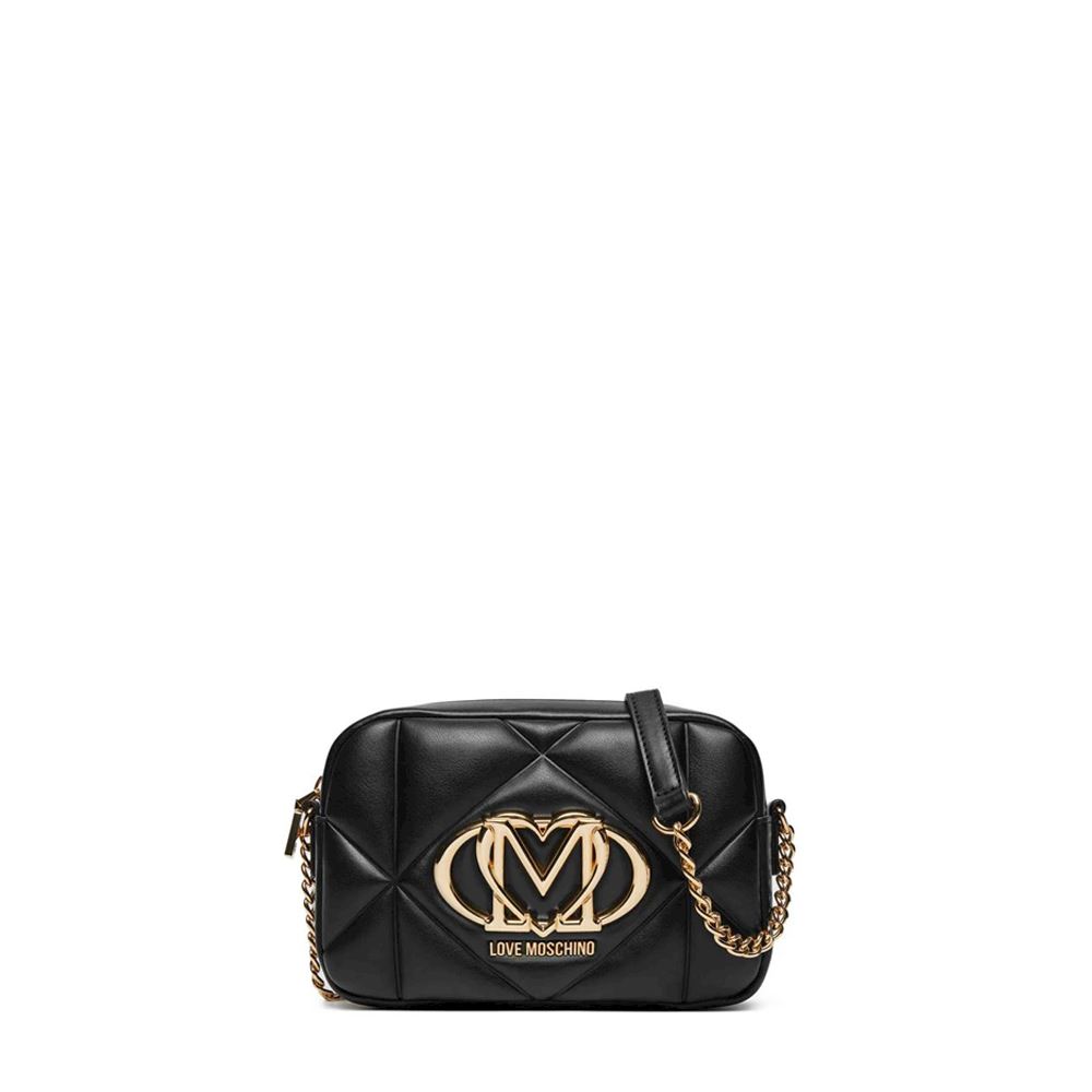 Tracollina Love Moschino Embossed JC4038PP1MLC0000 Nero