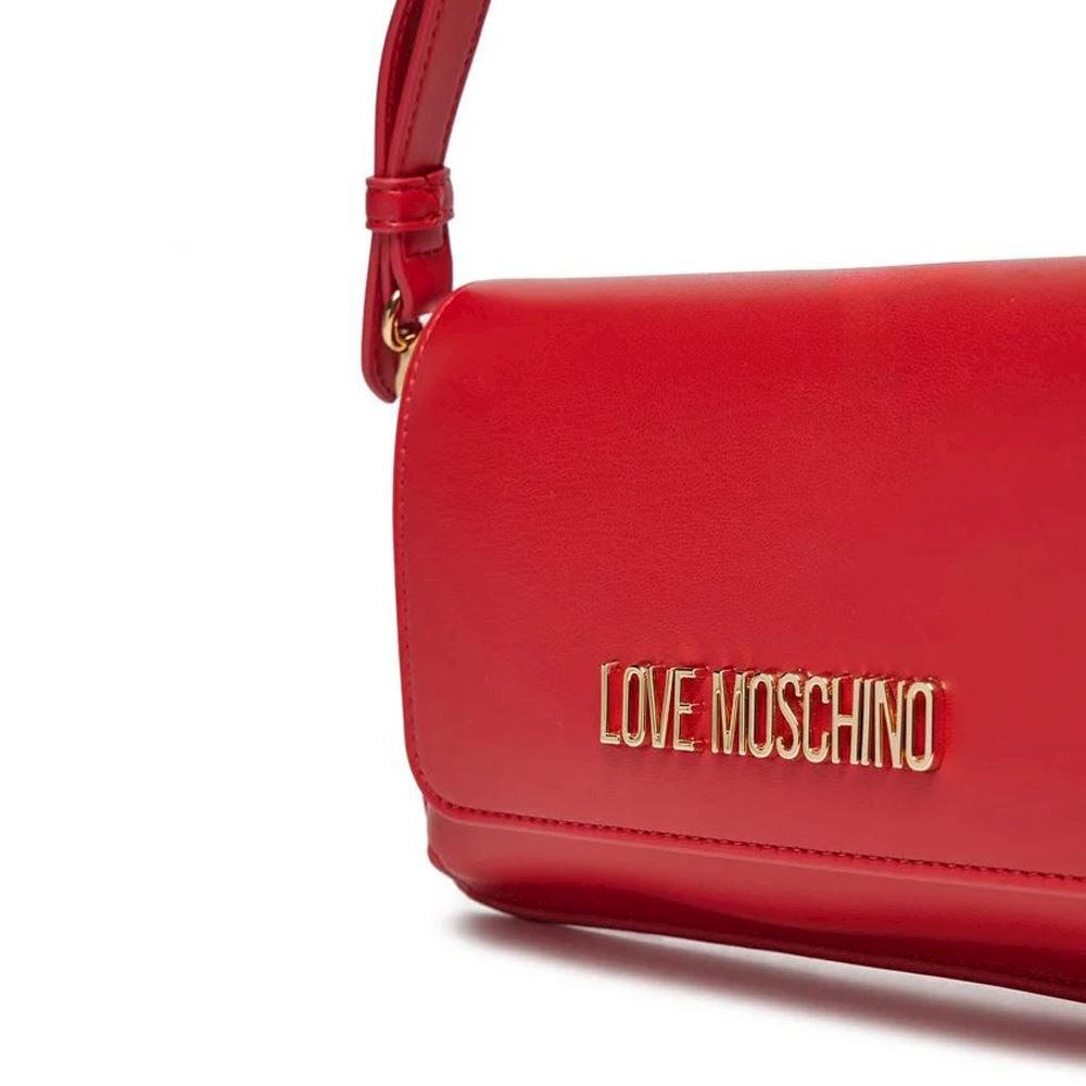 LOVE MOSCHINO JC4058PP1MLO0500 関税送料込 Love Moschino JC4058PP1MLO0500 Red Shoulder Clutch Bags