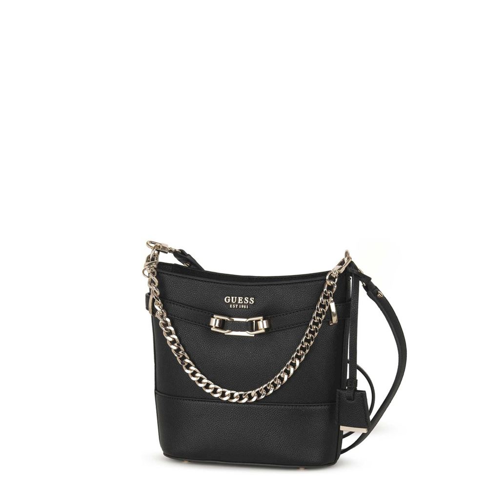 Guess Silvye Line Shoulder Bucket Bag BG952704 Black product