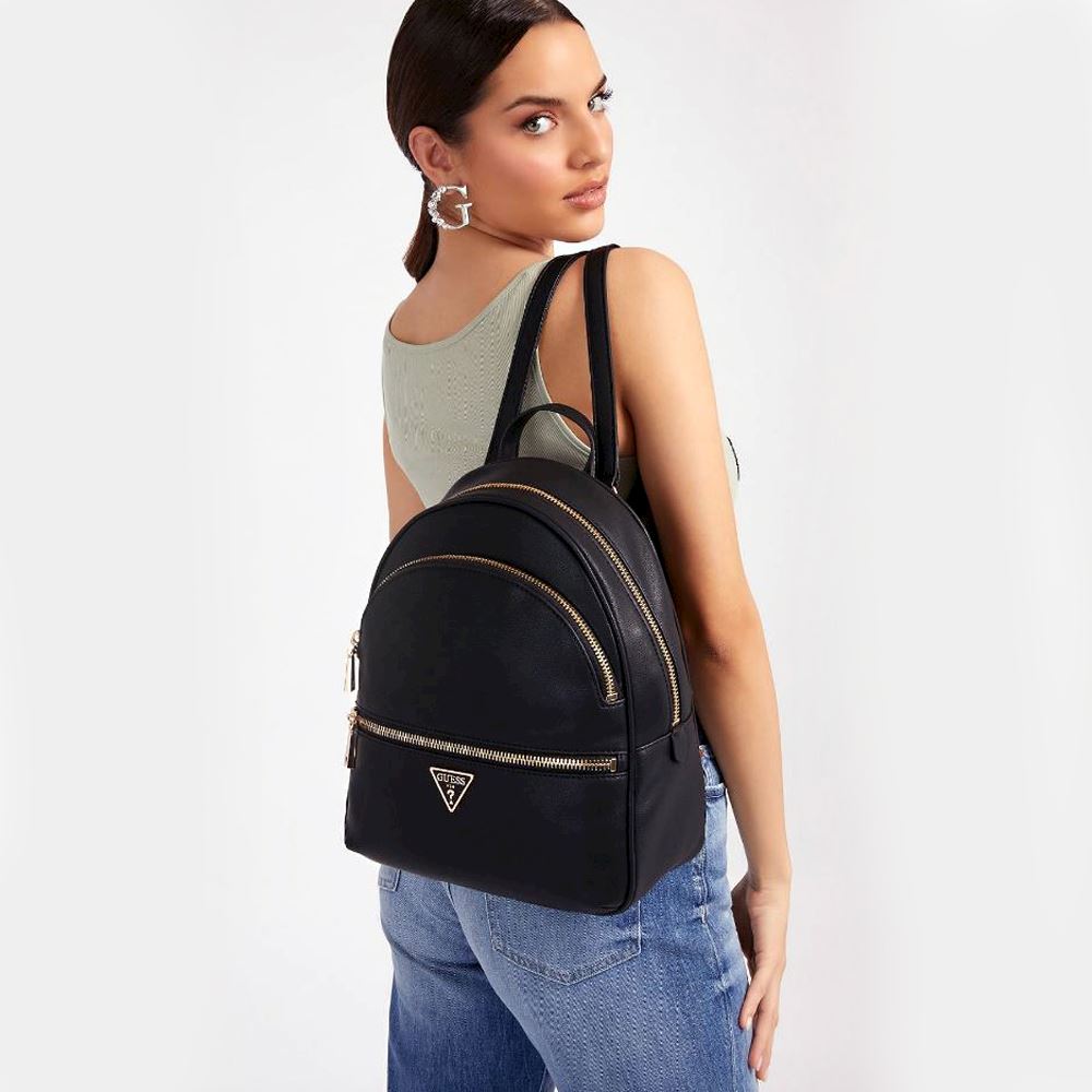 Guess Manhattan Large Backpack BG711833 Black Bags Vendita borse