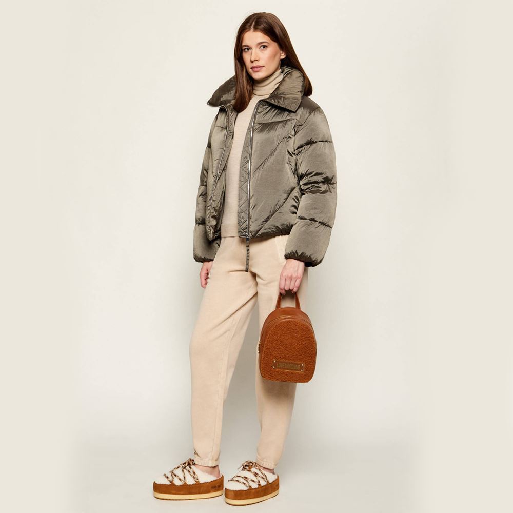 Zaino Soft Love Moschino JC4377PP0NKS120A Cuoio Borse - Vendita