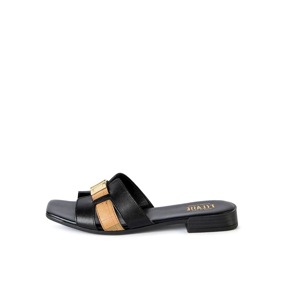 Alviero Martini Sandali con zeppa - cuoio/marrone