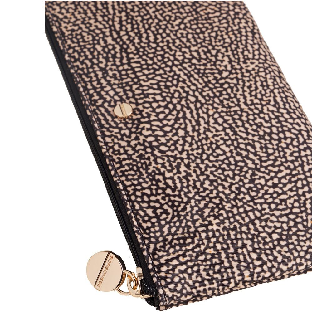 Bustina Portadocumenti Borbonese Tessuto 932027I15X11 Op Natural