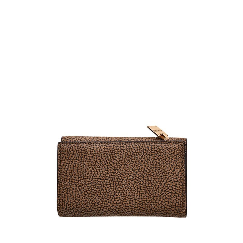 BROWN BEAR BB Mandy Portafoglio Donna In Vera Pelle Nera Con Protezione RFID – 12 Scomparti