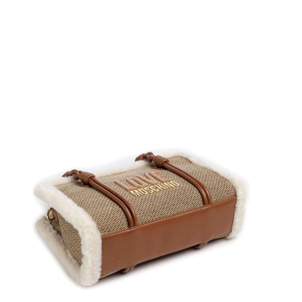 Love Moschino Wintery JC4387PP0NKH120A Natural Leather Handbag