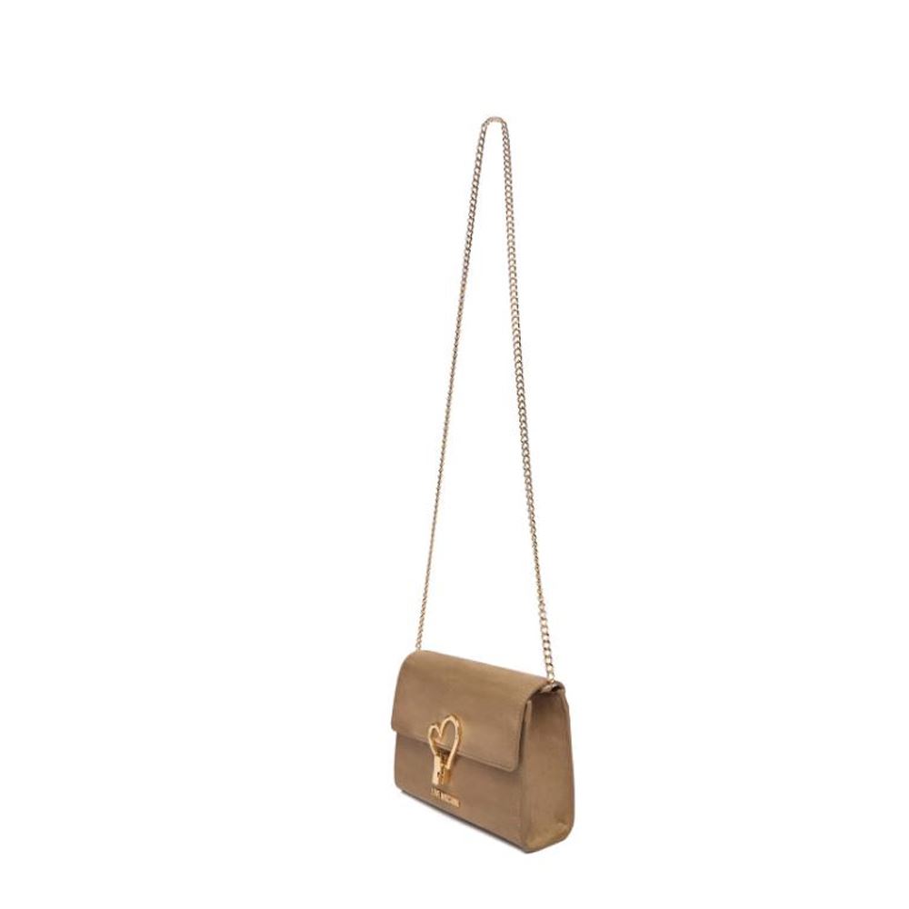 Love Moschino Velour Clutch JC4327PP0NKX0105 Sand Bags - Vendita