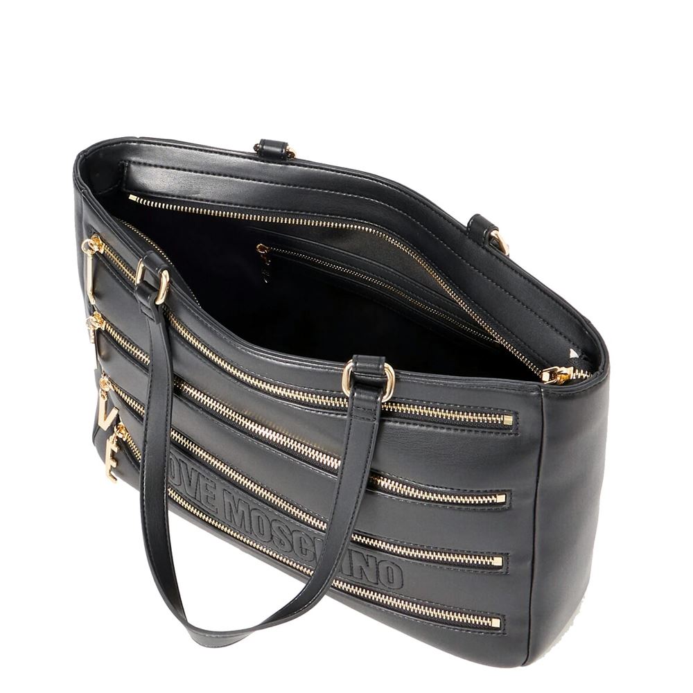 Shopper Love Moschino JC4342PP0NKA0000 Black Bags - Vendita borse