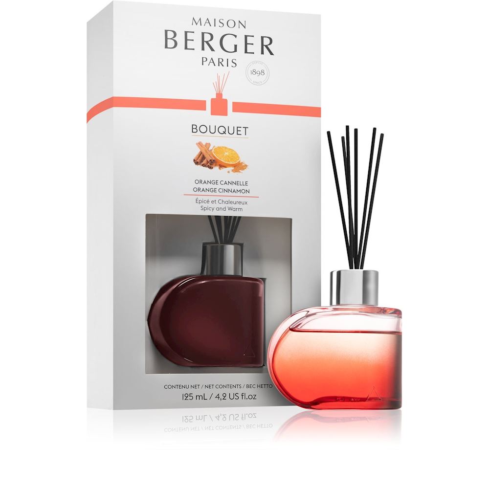 Alliance Rouge scented bouquet 125 ml Orange de Cannelle - Maison Berger  product - Room12 - Prodotti per la casa e il giardino