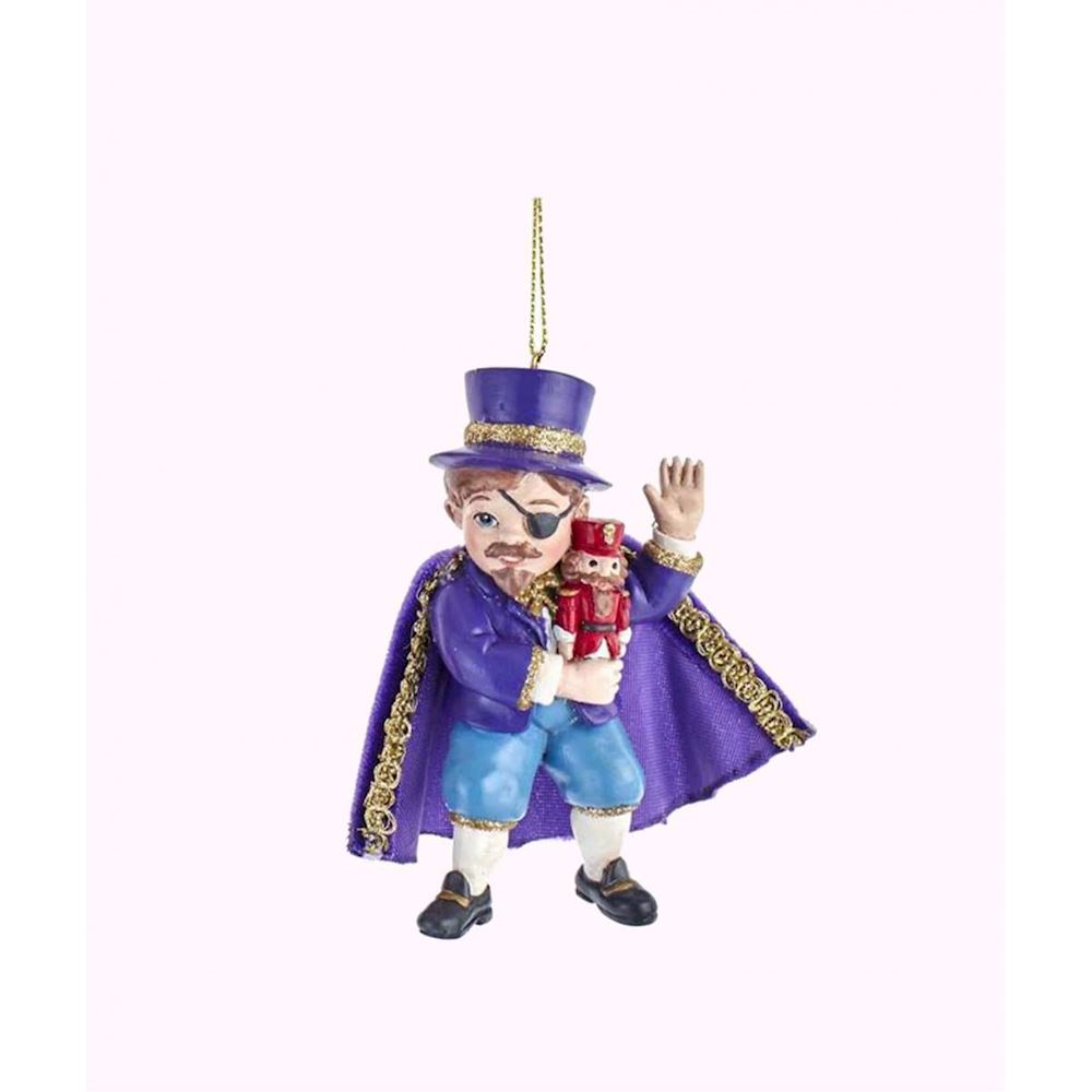 Uncle Drosselmeyer Resin Ornament With Nutcracker (4 Inch), 52 OFF
