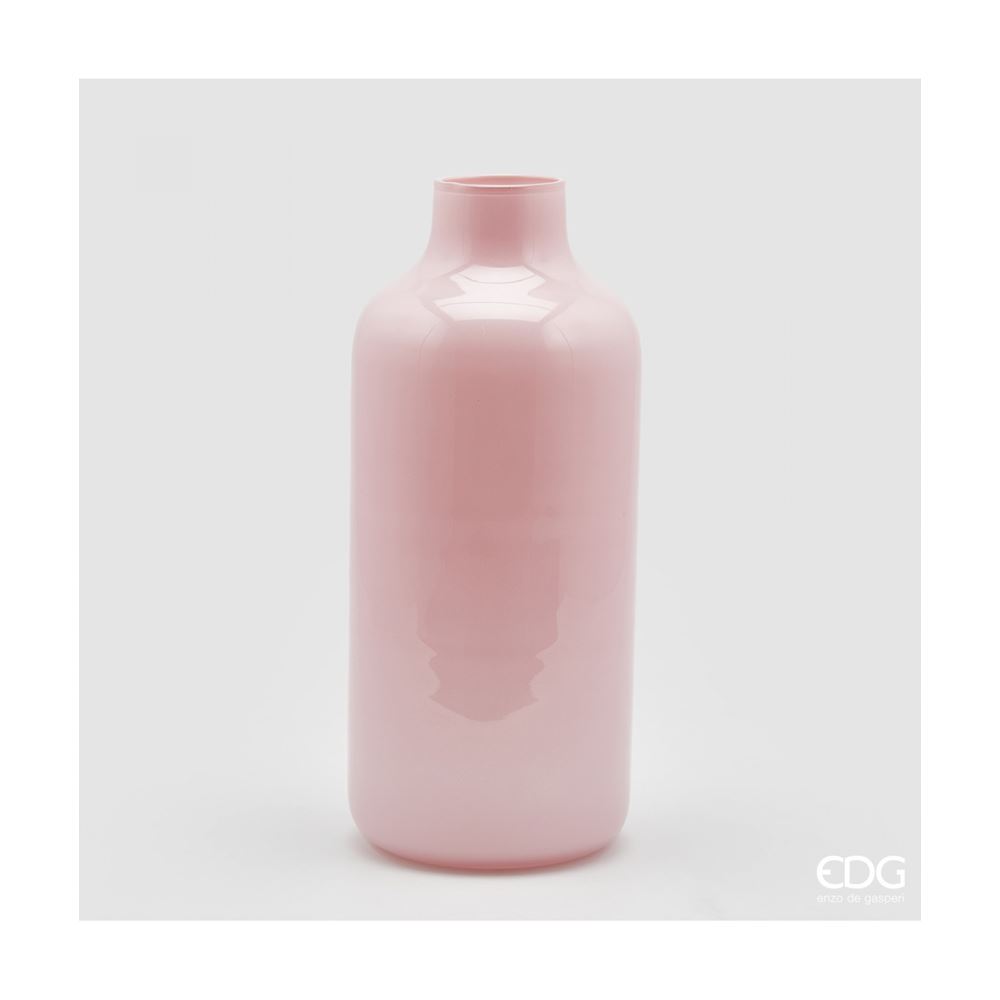 Edg - Vaso vetro rosa alto