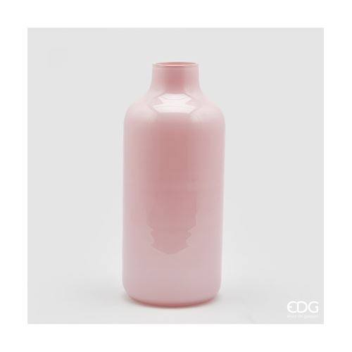 Edg - Vaso vetro rosa alto