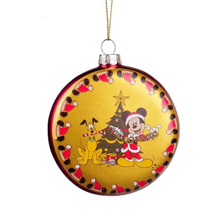 Disney - Decorazione Mickey & pluto disco Addobbi di Natale - Room12 -  Prodotti per la casa e il giardino