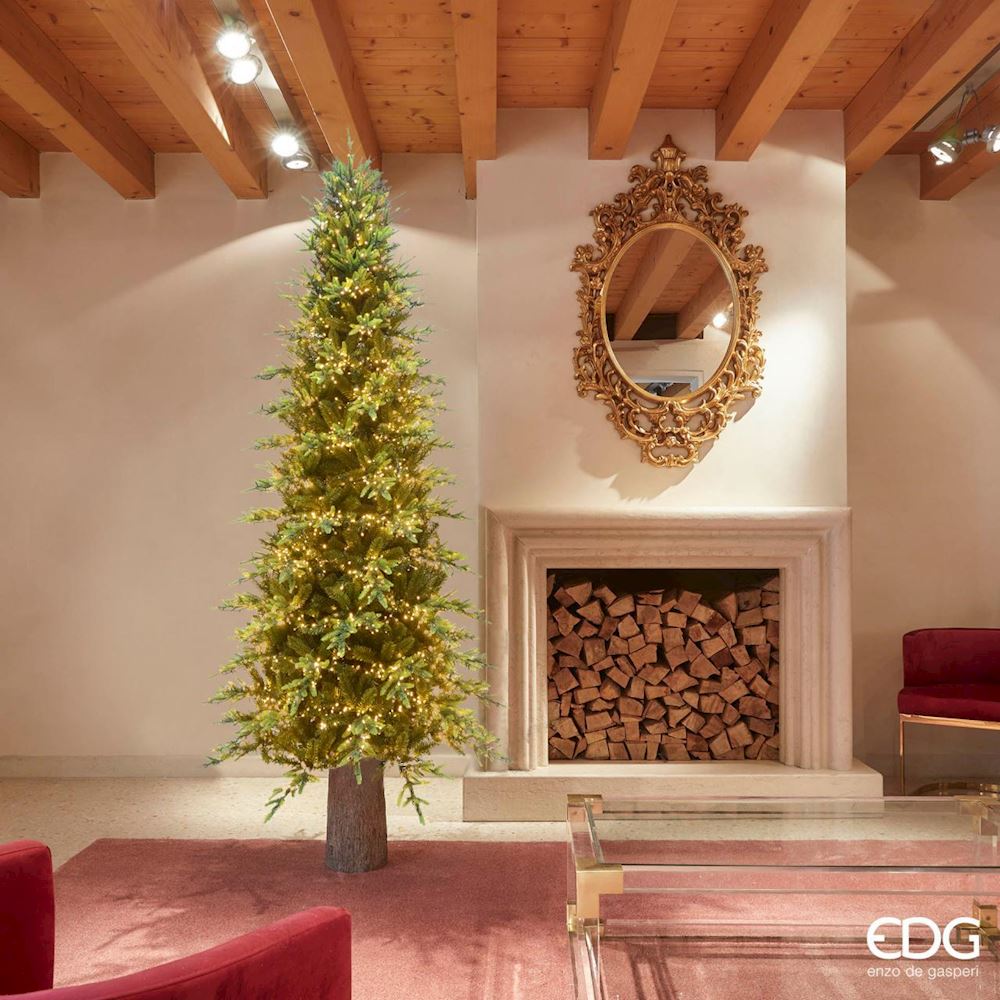 Edg - Pino luxury slim 4000 led 240cm Alberi di Natale - Room12 - Prodotti  per la casa e il giardino