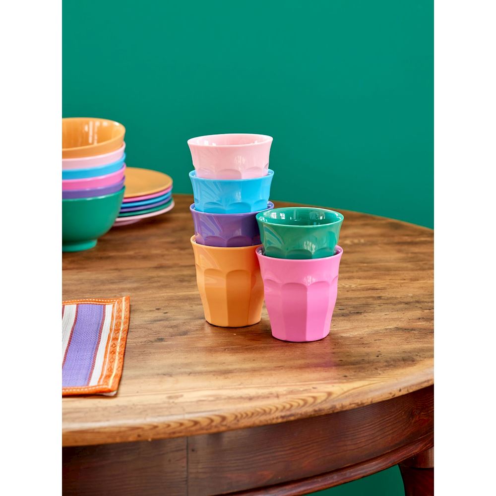 Urban Color Rice - Set Di 6 Cucchiaini Da Tè In Melamina - Colorati, Lavabili In Lavastoviglie - Lunghezza 14 Cm - Foto 11