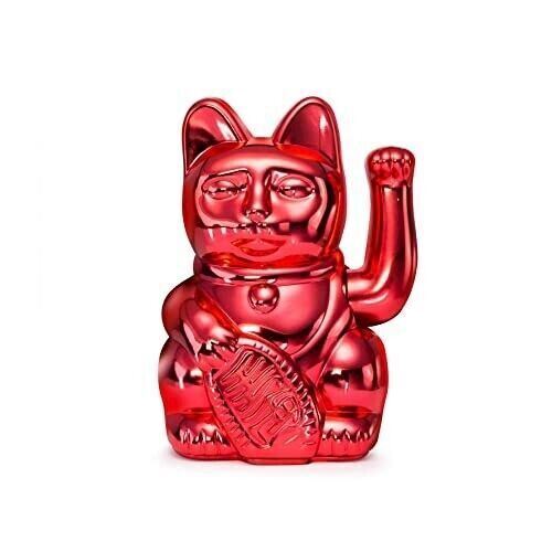 Large 25cm Gold Glitter Chinese Waving Lucky Cat