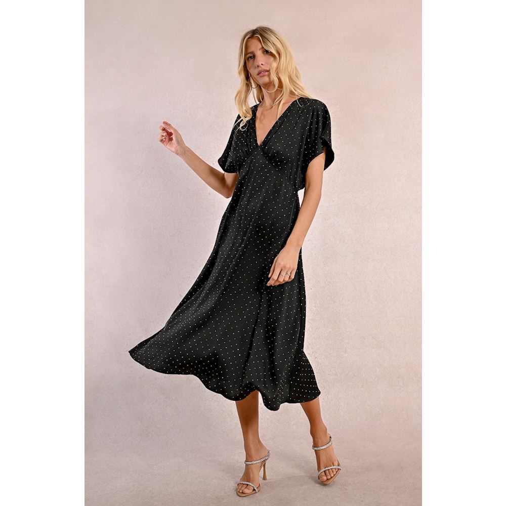 Dress Molly Bracken Vestito Nero Molly Bracken Abiti Abito Molly