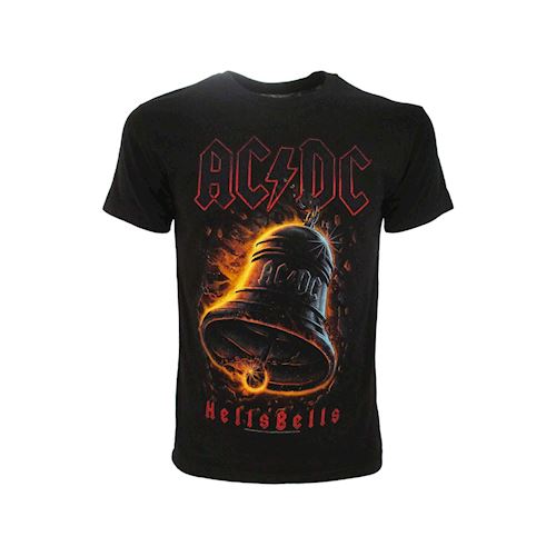 Idea Regalo Bambino Rock T-Shirt Ufficiale AC/DC Bambino - Maglietta Cotton High Voltage Con Design Originale Maglietta Cotone Bambino