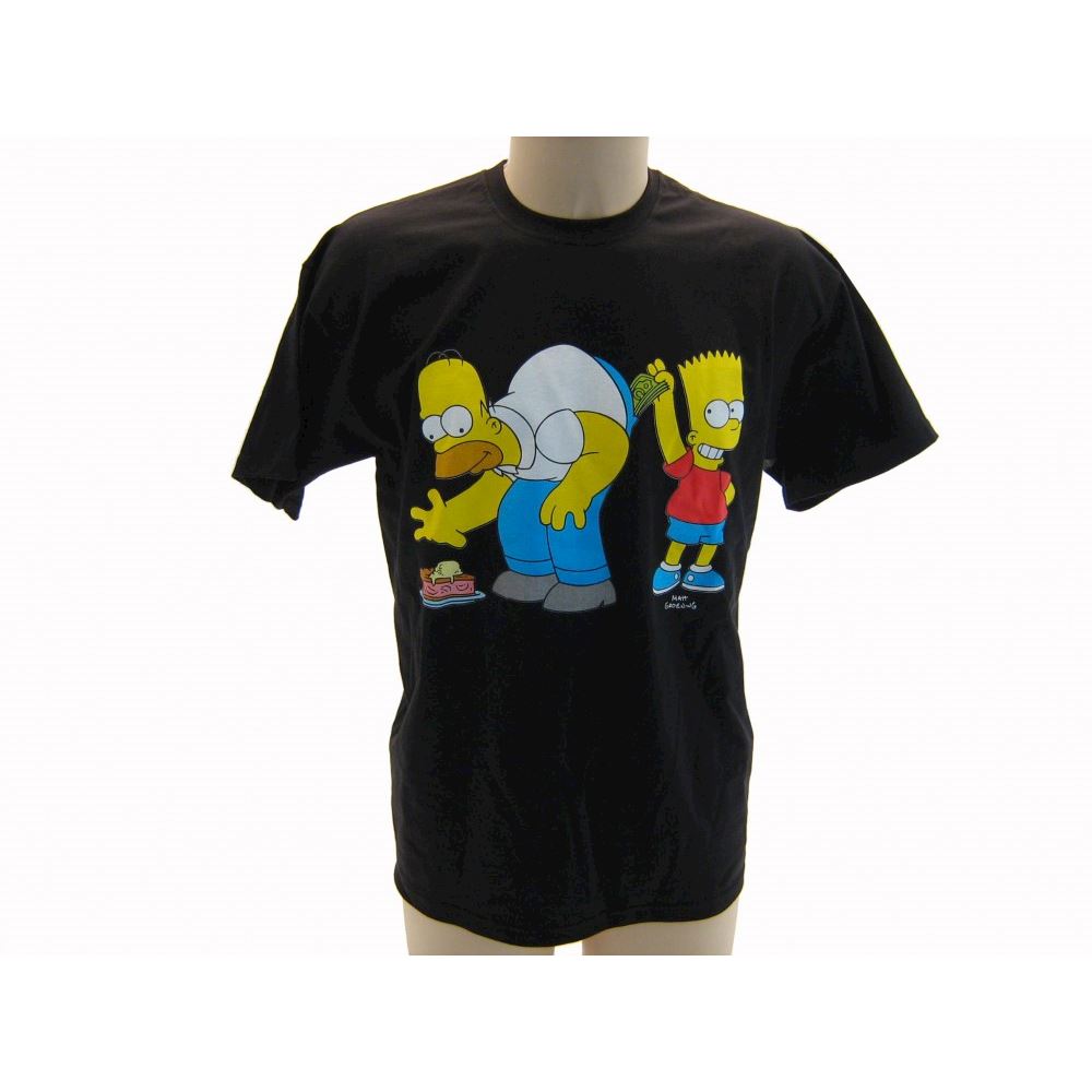 T-Shirt Simpsons Homer e Bart dollari - SIMSOL.NR 5-6 product - Il miglior  negozio di t-shirt a San Marino shop online