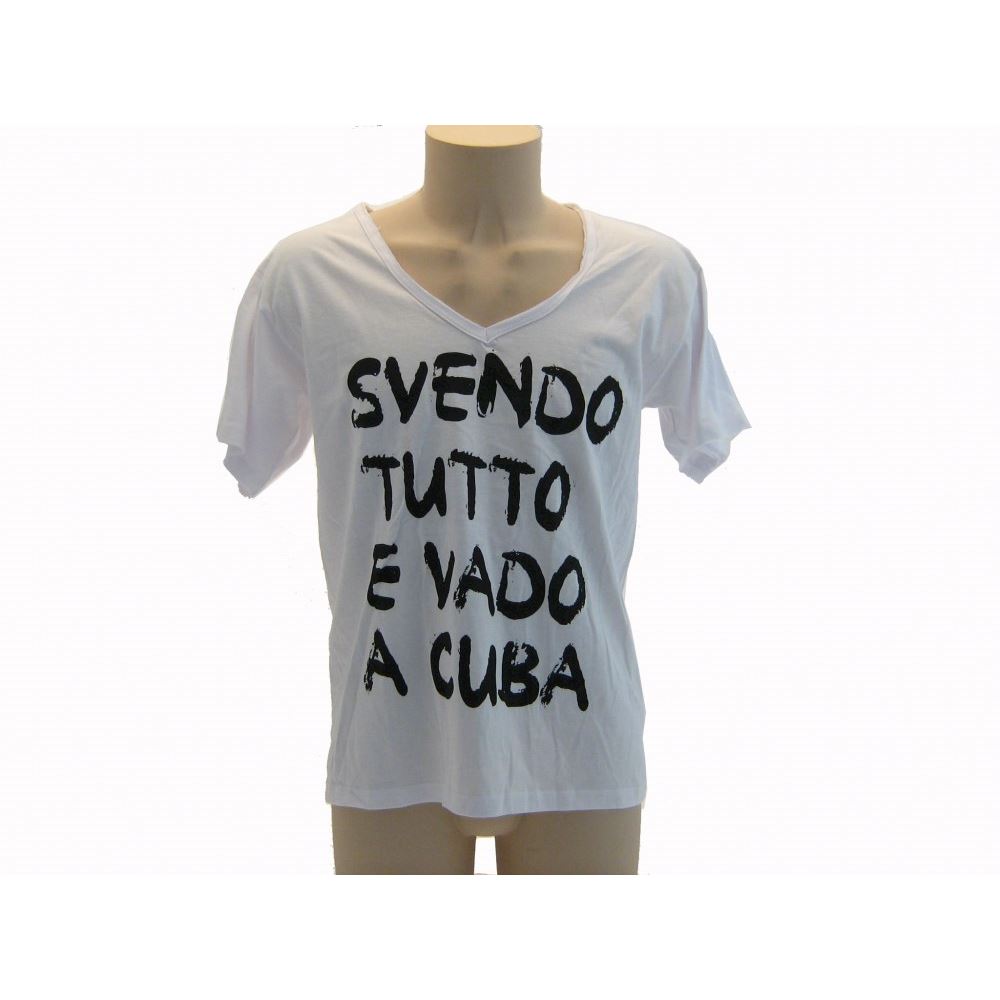 T-Shirt Solo Parole Uomo Basic Svendo tutto e vado - SPTUCUB.BI M product -  Il miglior negozio di t-shirt a San Marino shop online