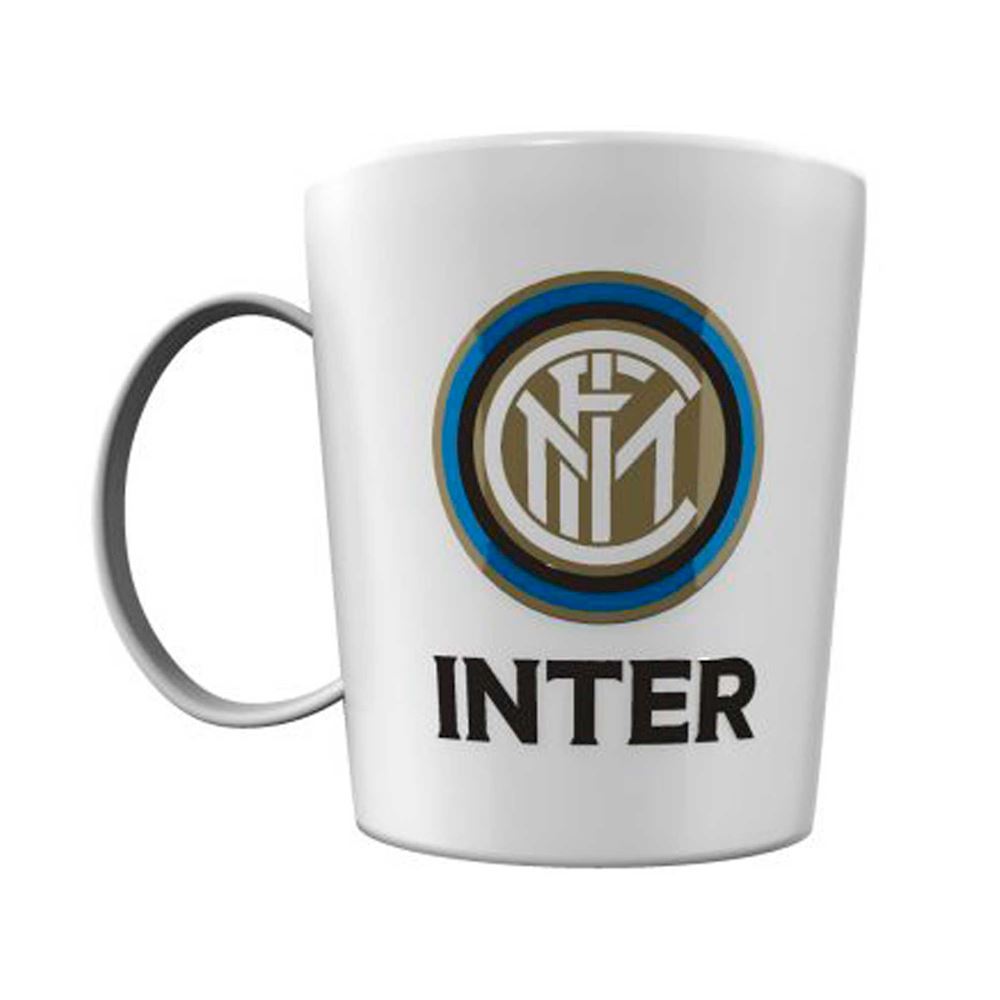 Tazza Mug Inter logo in plastica ufficiale originale bianca Tazze Mug - Il  miglior negozio di t-shirt a San Marino shop online