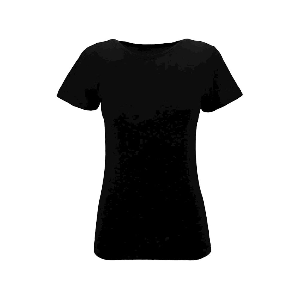 T-Shirt Neutra Donna Nera - TSHNED.NR Prodotti Neutri - Il miglior negozio  di t-shirt a San Marino shop online
