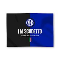 Bandiera Inter Piccola - INTBAN2.P Bandiere - Il miglior negozio di t-shirt  a San Marino shop online