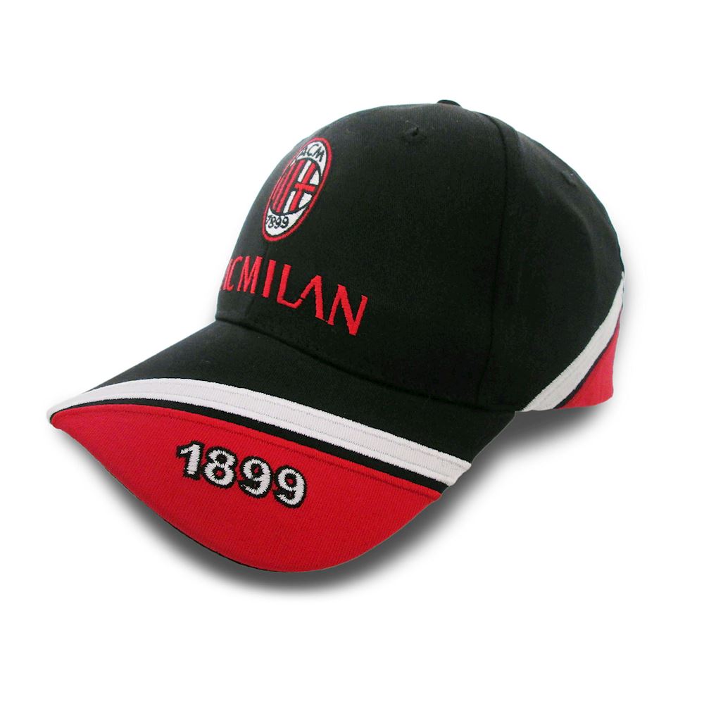 Cappello Ufficiale A.C. Milan 1899 AC originale ufficiale adulto regolabile  Cappelli - Il miglior negozio di t-shirt a San Marino shop online