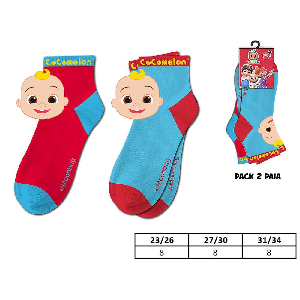 Pack 2 calze antiscivolo Lilo & Stitch bambino