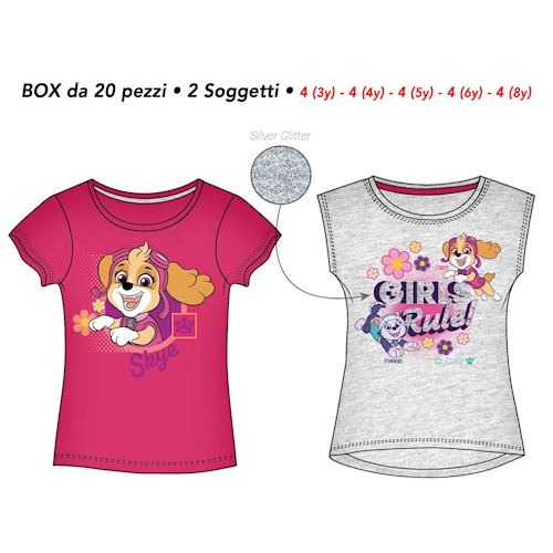 PAW PATROL LA Squadra dei Cuccioli Zainetto Zaino in 3D set Scuola