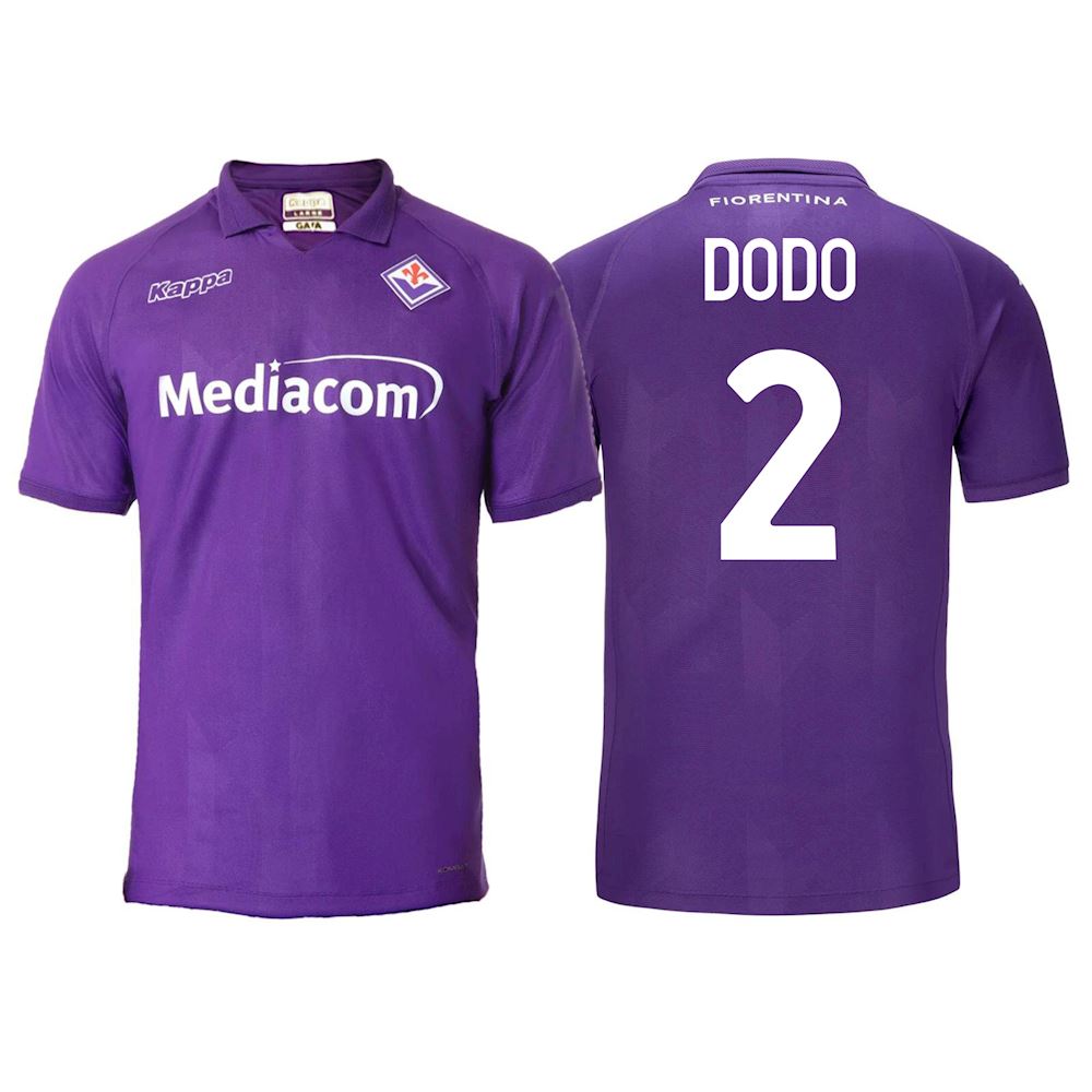 Maglia Dodo Fiorentina ufficiale Kappa 2024 2025 adulto bambino 2 Fiorentina A.C.F. Il miglior negozio di t shirt a San Marino shop online