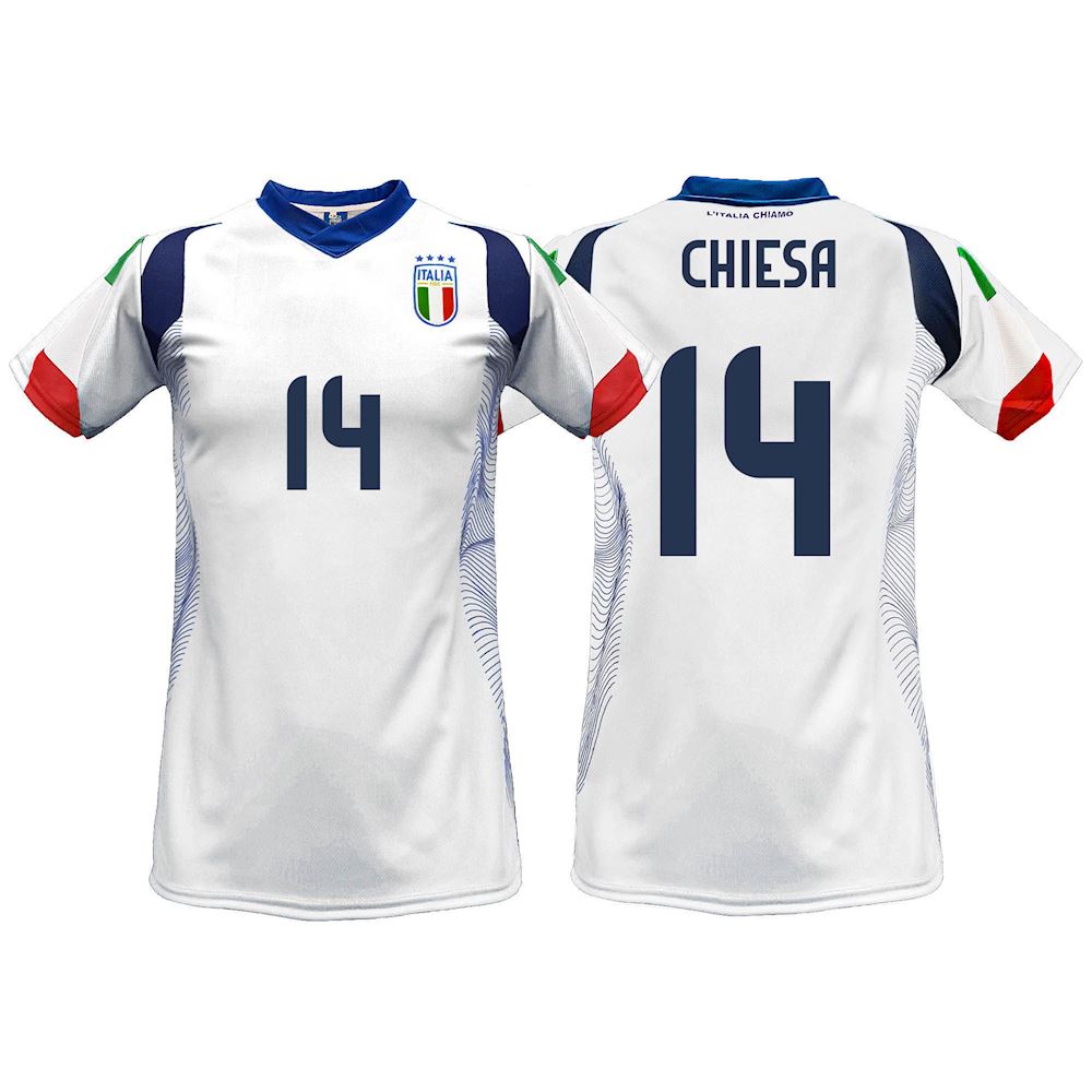 Maglia Chiesa Italia EURO 2024 Away Europei Home 2024 azzurri