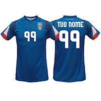 Maglia Italia EURO 2024 Personalizzata Home 2024 azzurri Nazionale ufficiale adulto ragazzo bambino personalizzabile Magliette personalizzabili Il miglior negozio di t shirt a San Marino shop online