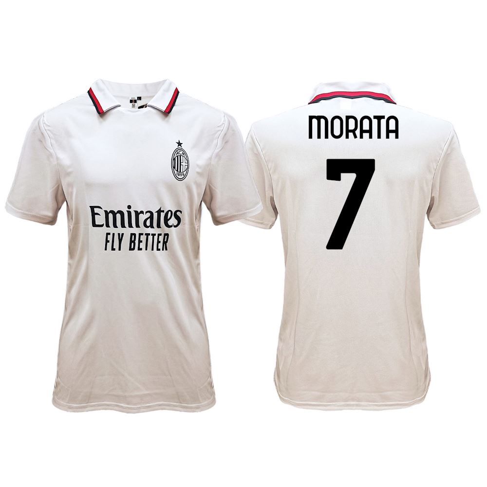 Maglia Morata Milan Away 2024 2025 AC ufficiale adulto ragazzo